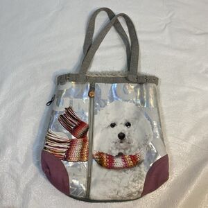 Fuzzy Nation Bichon Tote Bag